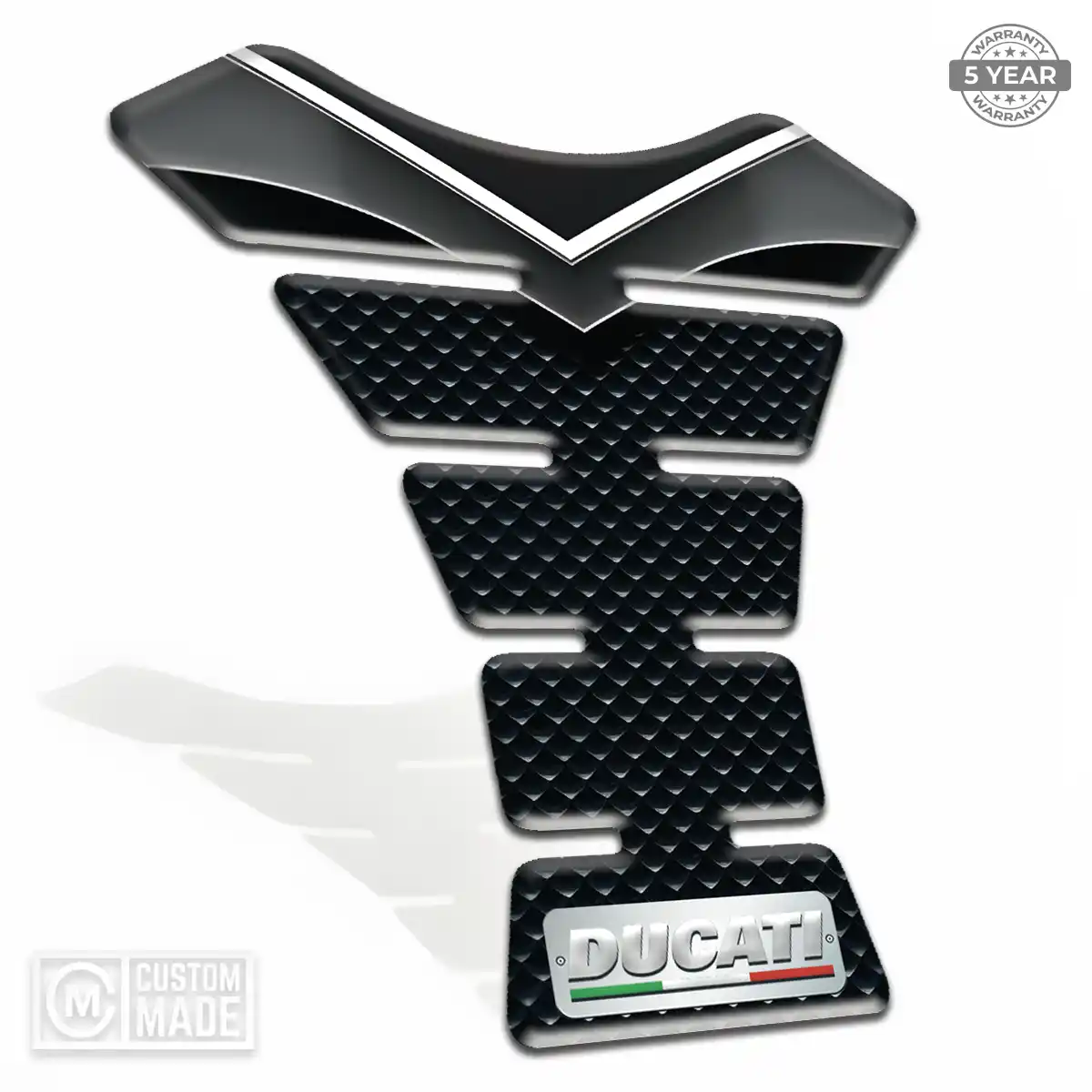 Ducati Tank Guard Pads Refined Design