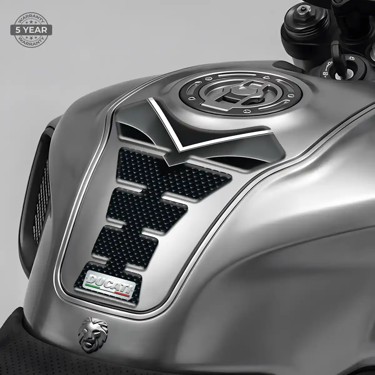 Ducati Tank Guard Pads Refined Design
