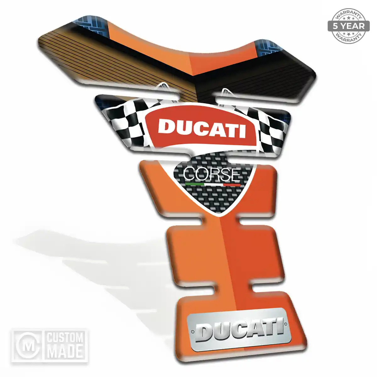 Ducati Tank Guard Protector Elite Finish