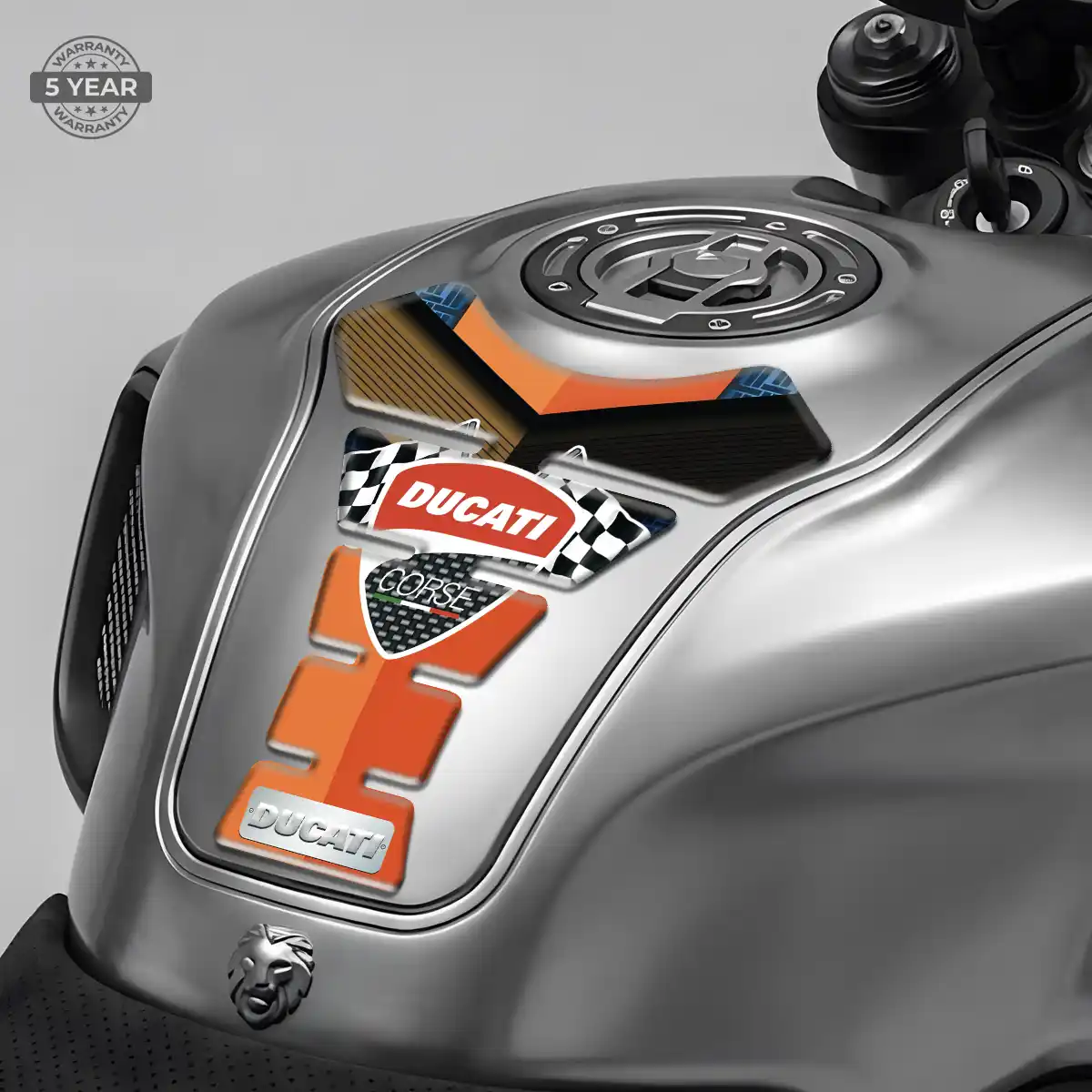 Ducati Tank Guard Protector Elite Finish