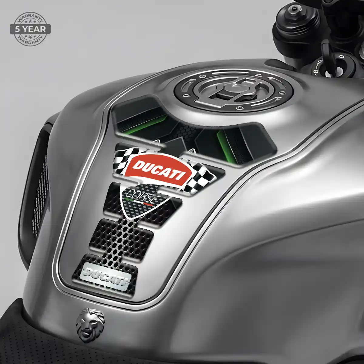 Ducati Tank Guard Protector Motorbike Deluxe Edition
