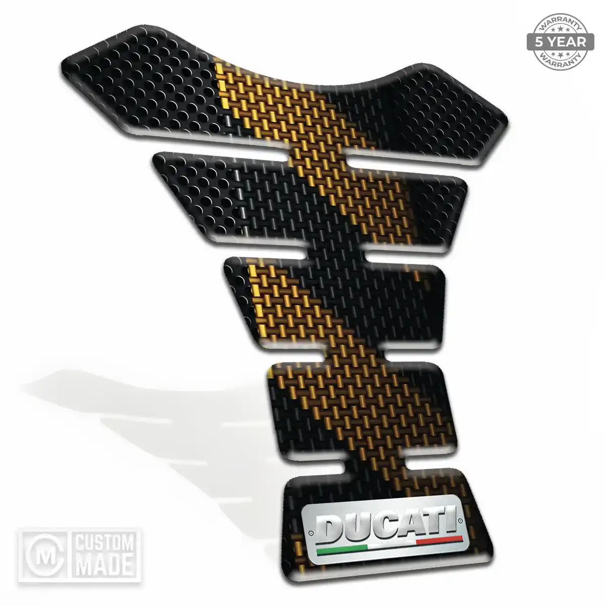 Ducati Tank Guard Protector Motorbike Sleek Style