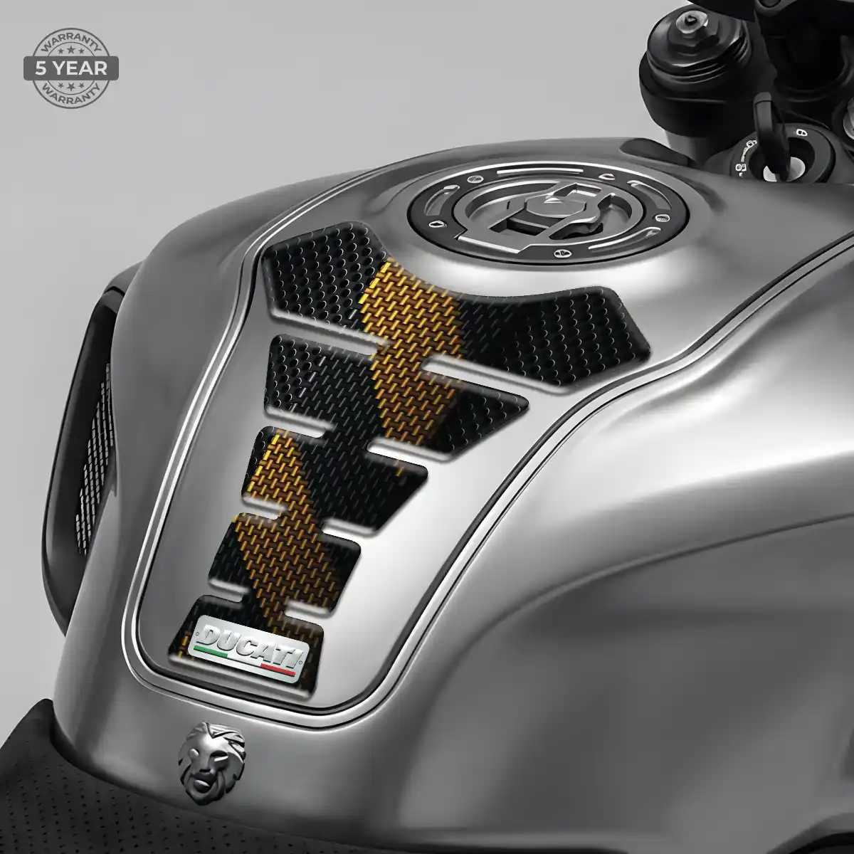 Ducati Tank Guard Protector Motorbike Sleek Style