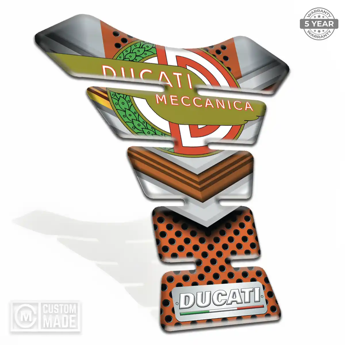 Ducati Tank Guard Protector Motorcycle Deluxe Edition