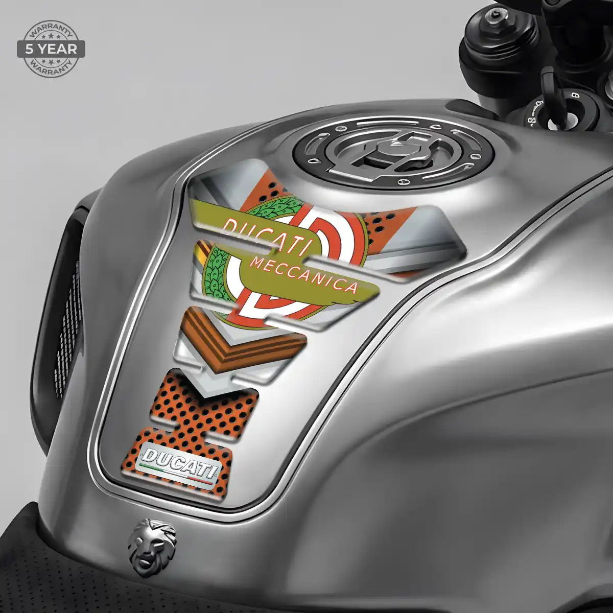 Ducati Tank Guard Protector Motorcycle Deluxe Edition
