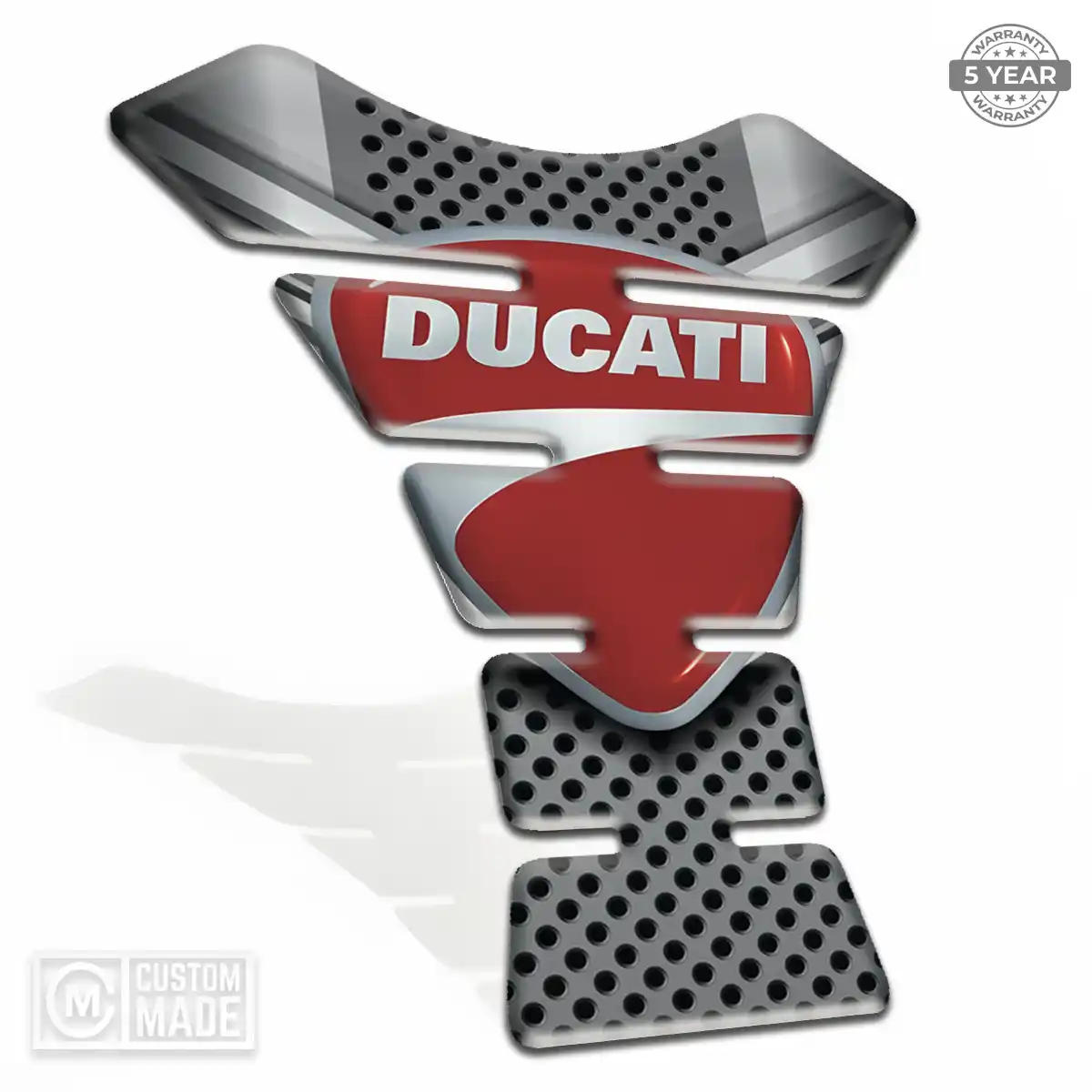 Ducati Tank Guard Protector Motorcycle Refined Design