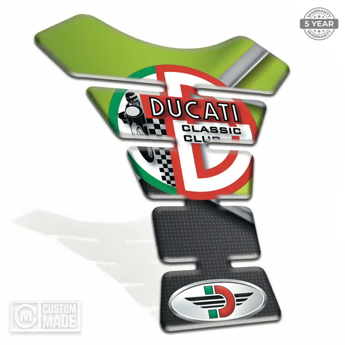 Ducati Tank Guard Protector Sleek Style