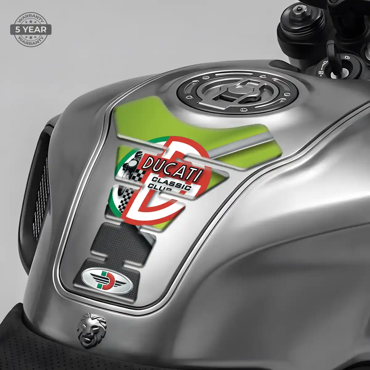 Ducati Tank Guard Protector Sleek Style