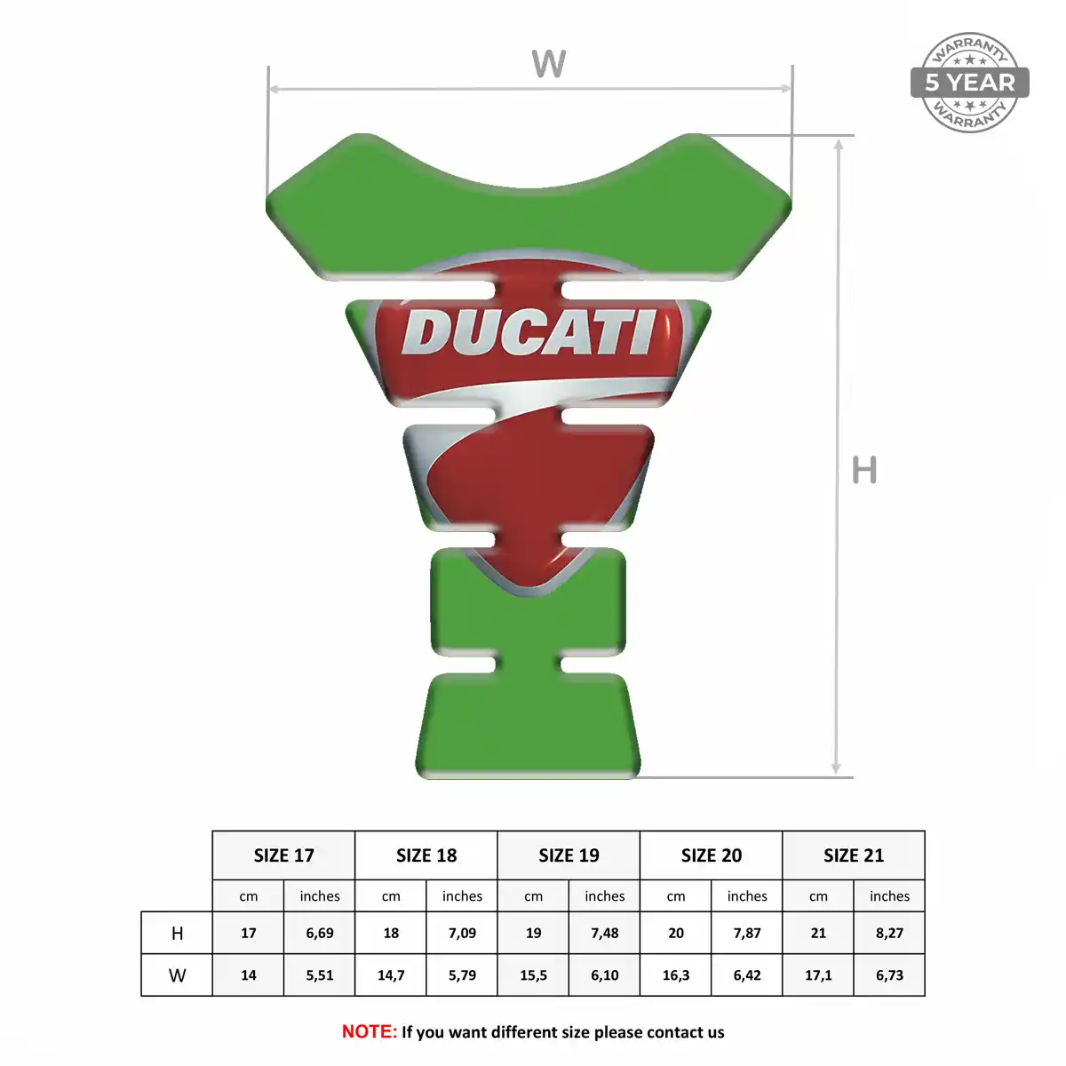 Ducati Tank Guard Signature Grade