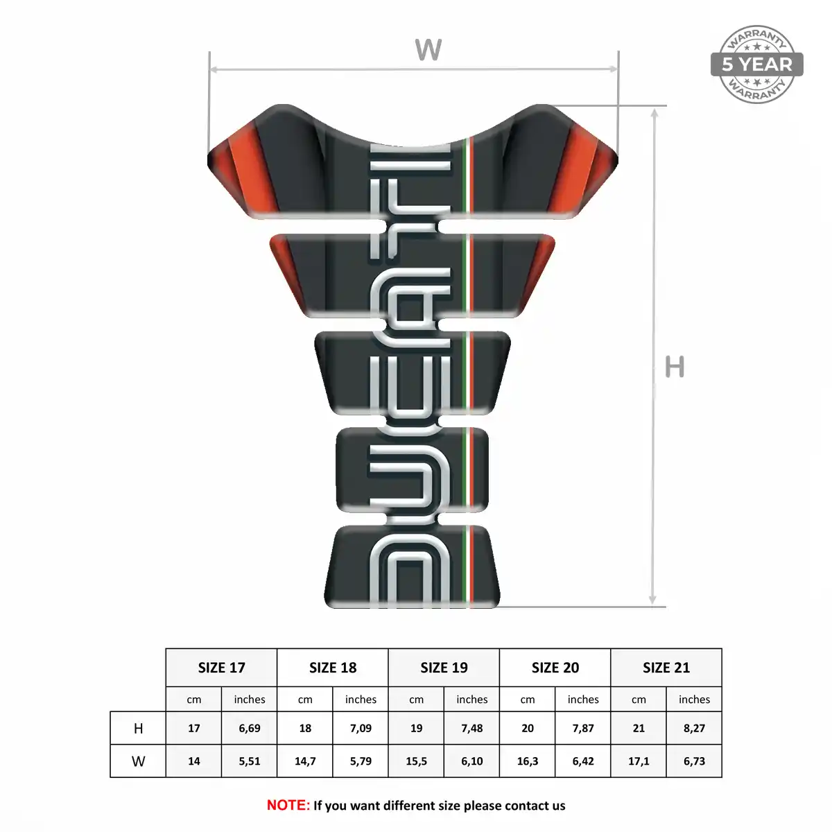 Ducati Tank Guard Superior Craft