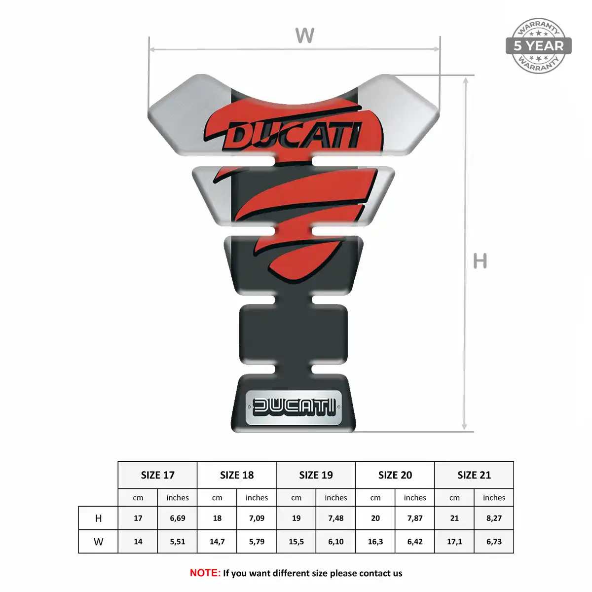 Ducati Tank Guards Deluxe Edition