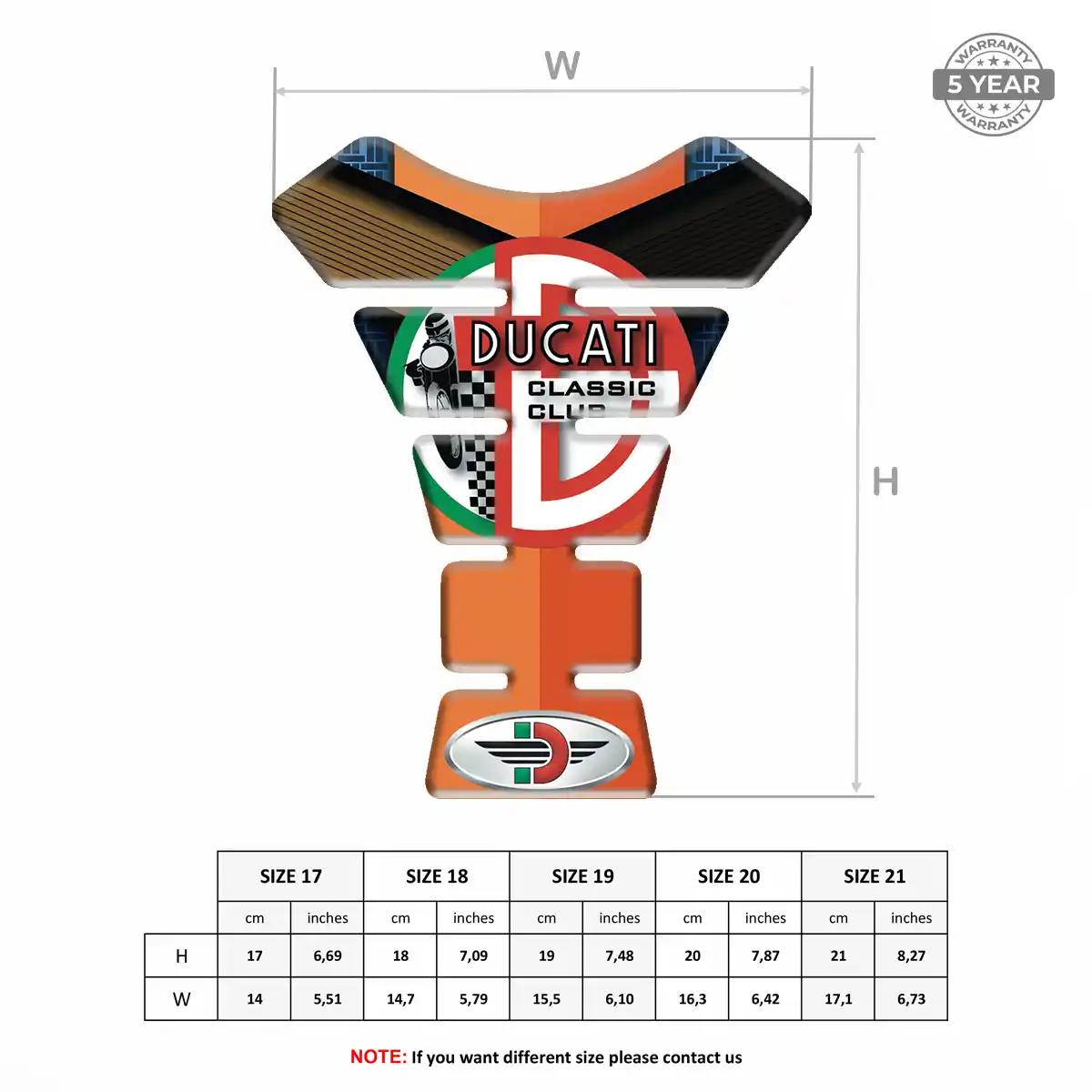 Ducati Tank Guards Exclusive Series