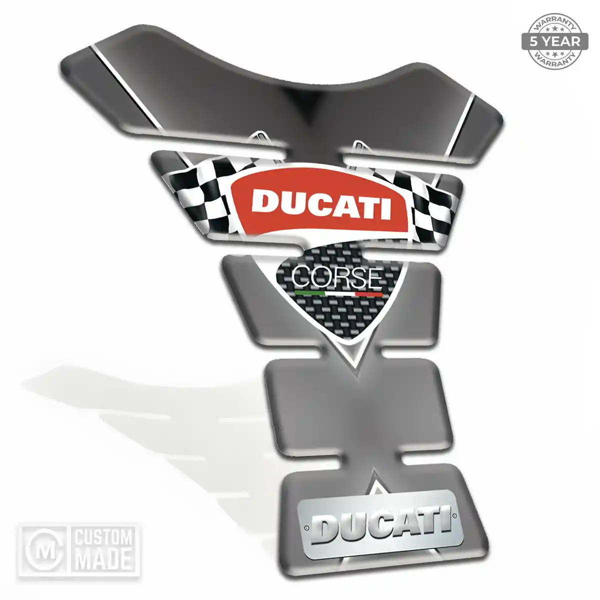 Ducati Tank Guards Motorbike Elite Finish