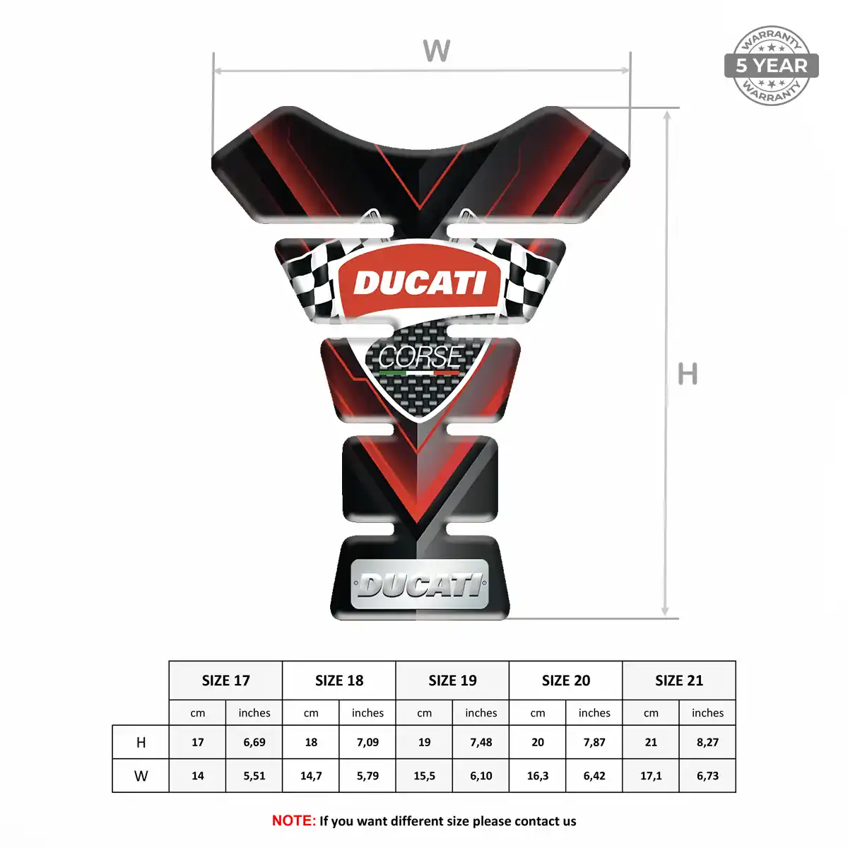 Ducati Tank Guards Motorbike Noble Edition