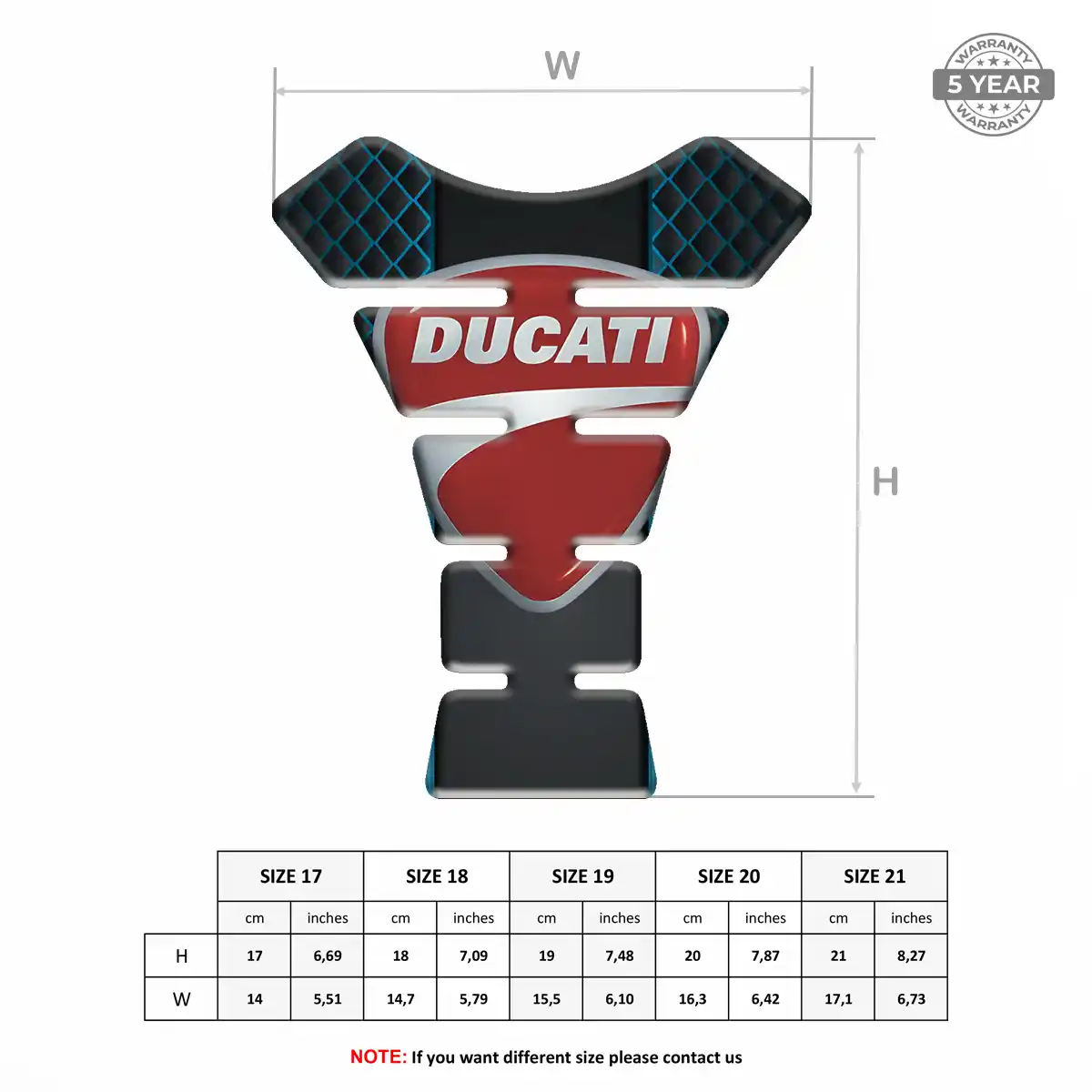 Ducati Tank Guards Motorbike Refined Design