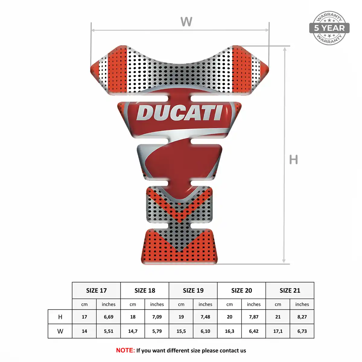Ducati Tank Guards Motorbike Superior Craft