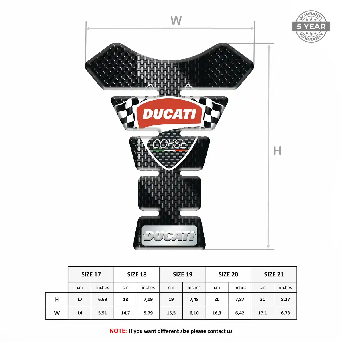 Ducati Tank Guards Motorcycle Elite Edition