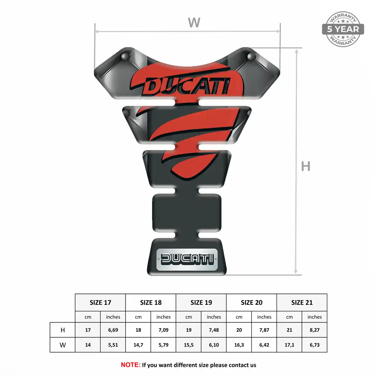 Ducati Tank Guards Motorcycle Prime Quality