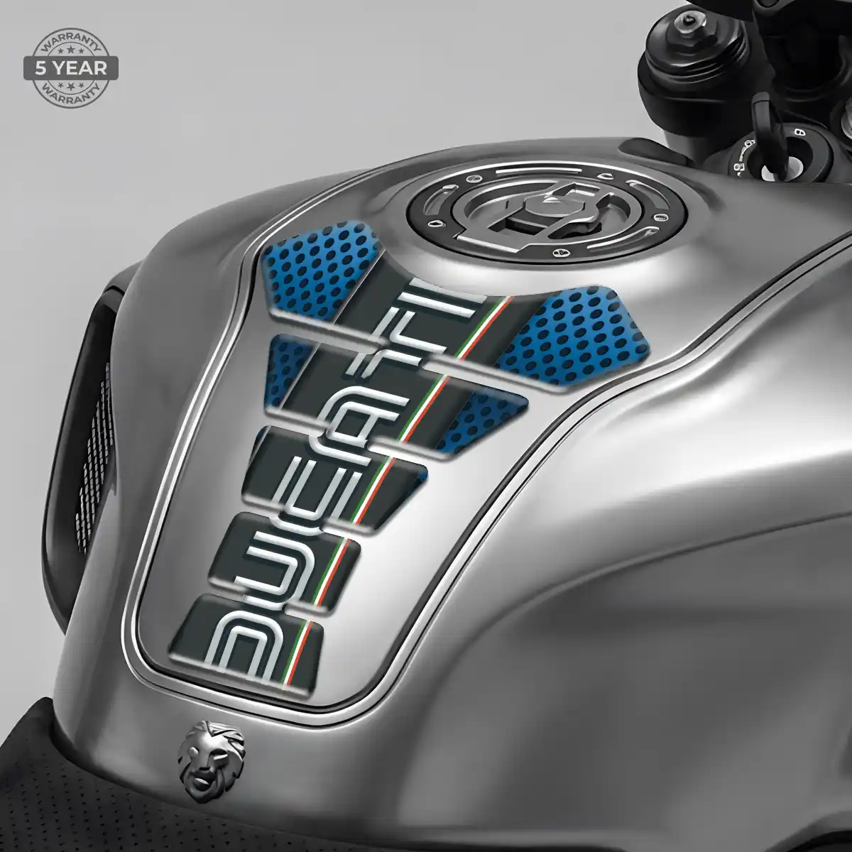 Ducati Tank Guards Motorcycle Refined Design