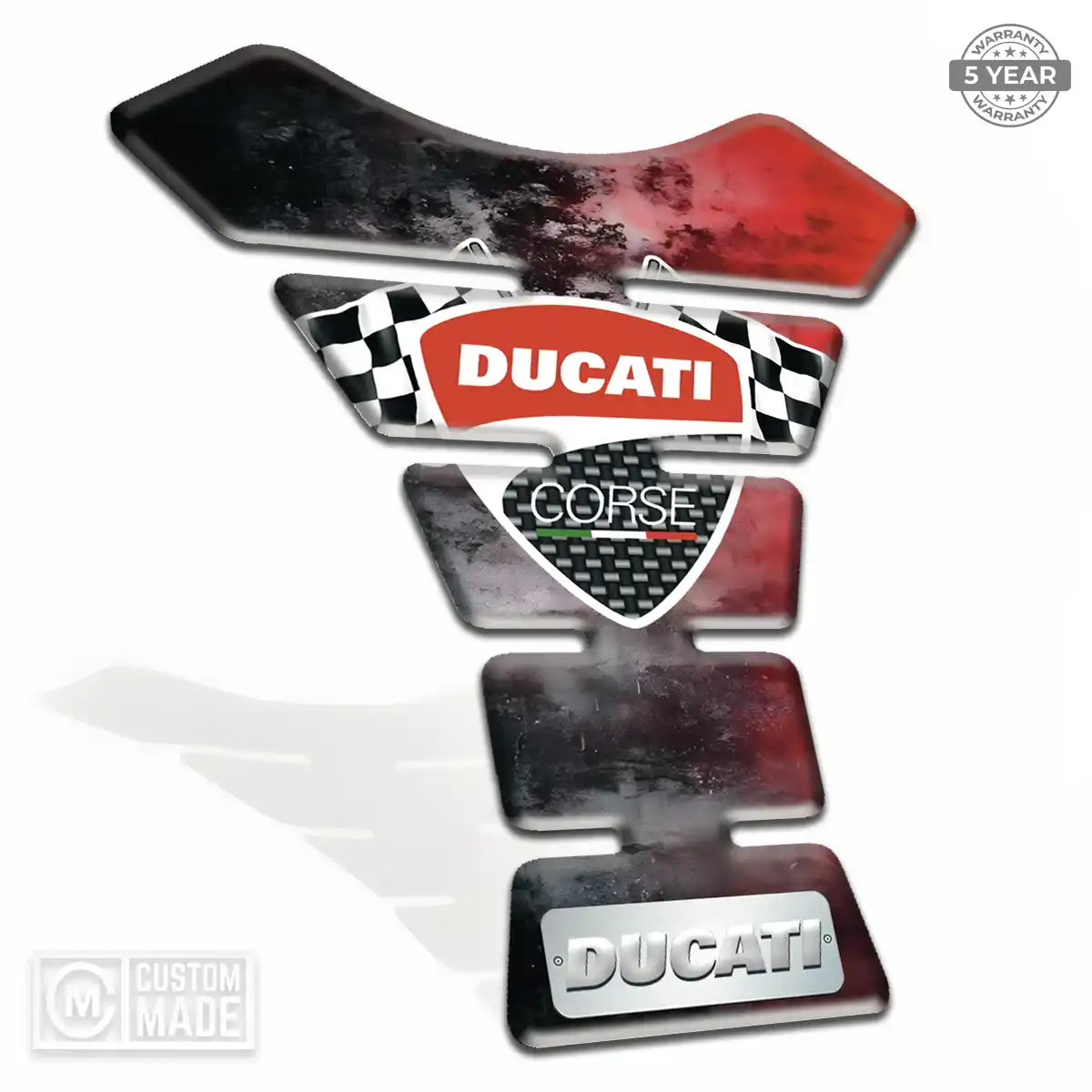Ducati Tank Guards Motorcycle Signature Grade