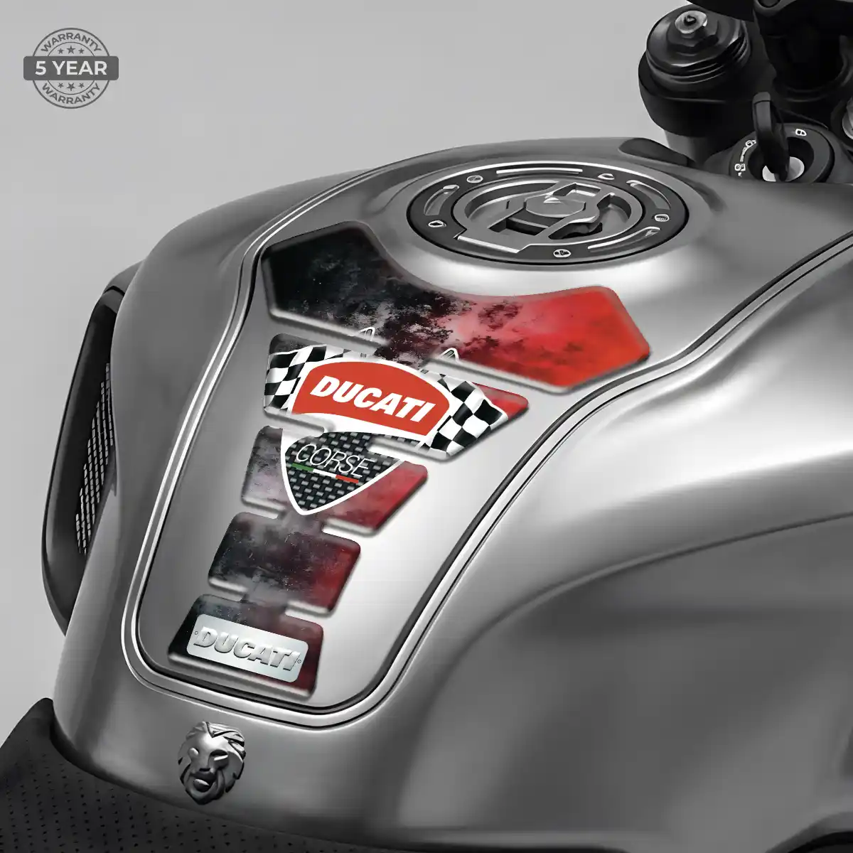Ducati Tank Guards Motorcycle Signature Grade