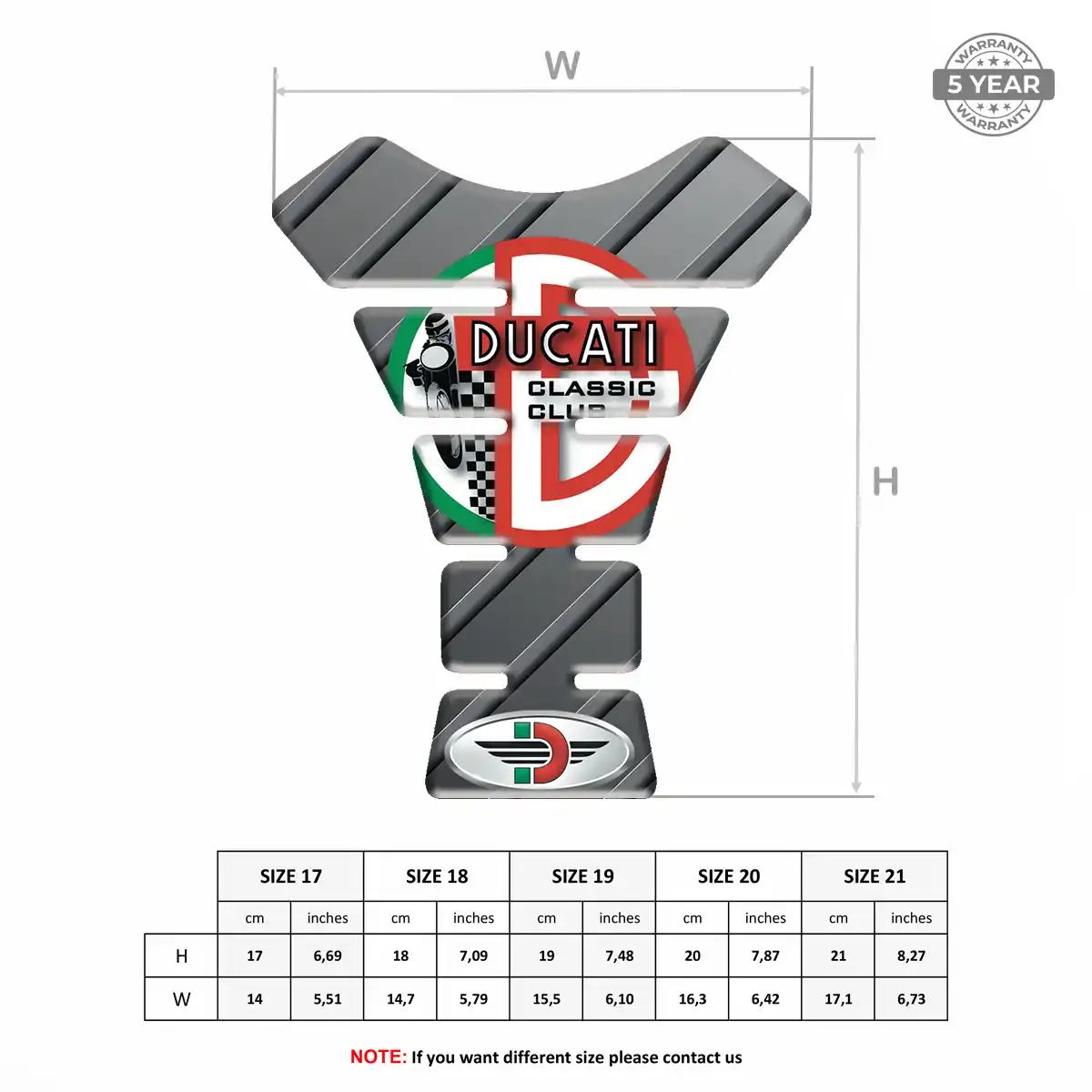 Ducati Tank Knee Pad Elite Edition