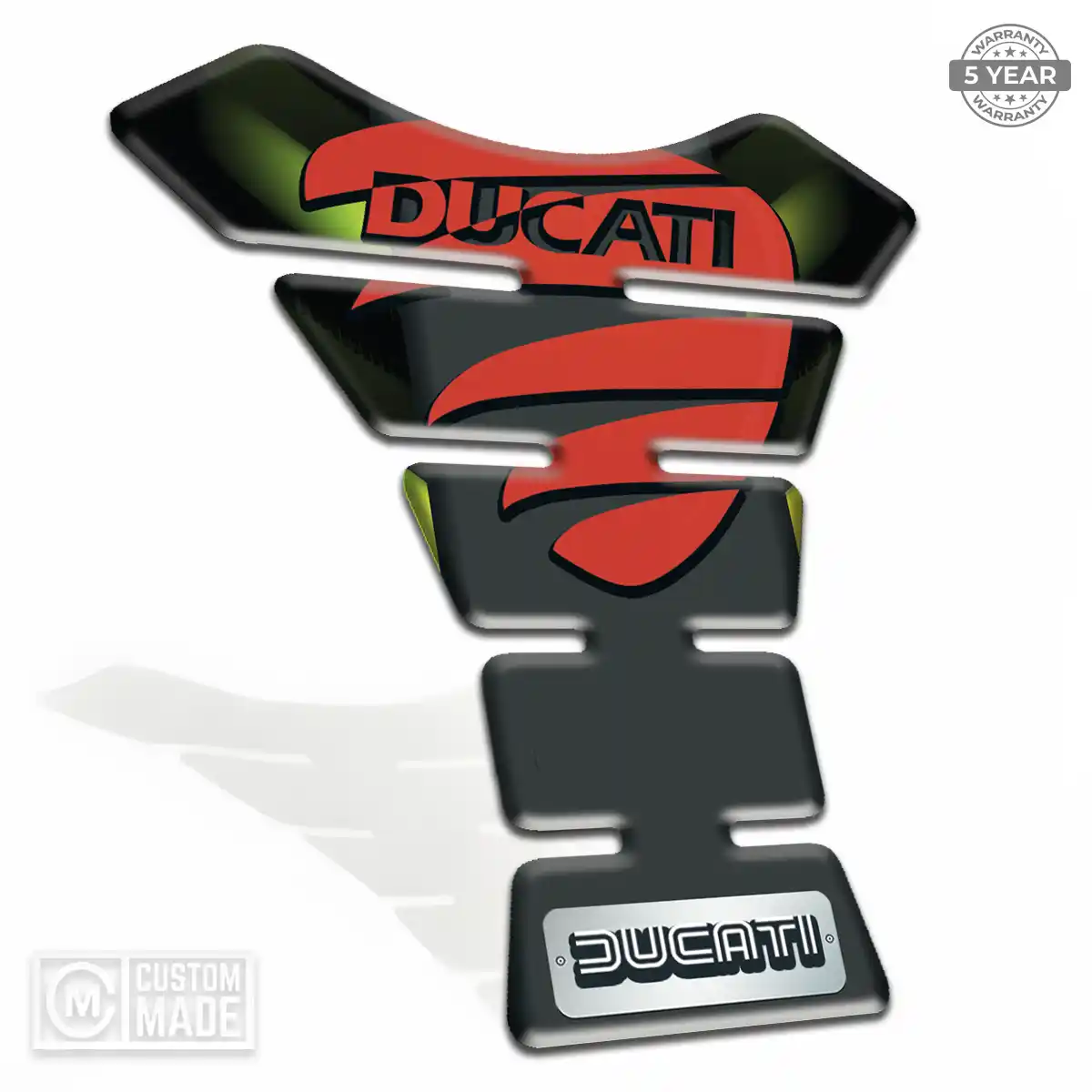 Ducati Tank Knee Pad Refined Design