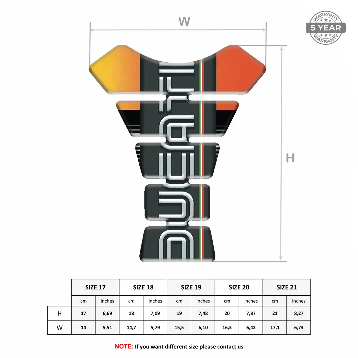 Ducati Tank Knee Pad Signature Grade