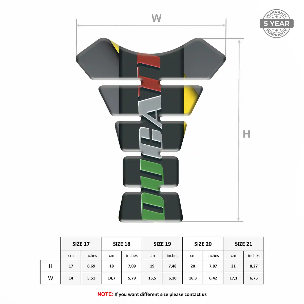 Ducati Tank Pad Deluxe Edition