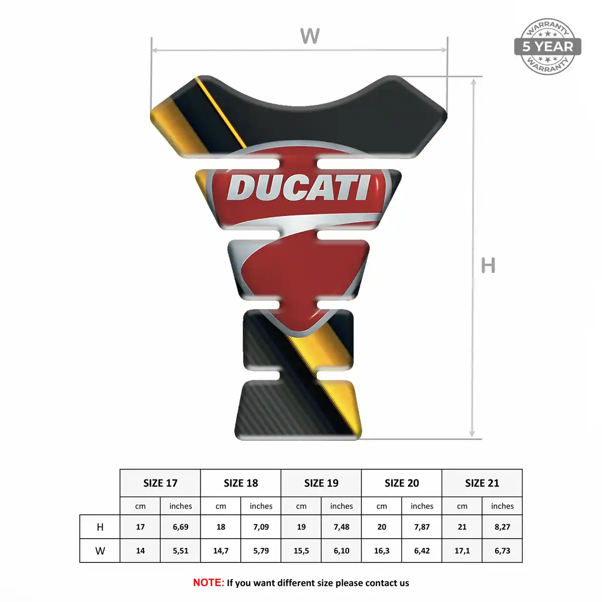 Ducati Tank Pad Elite Edition