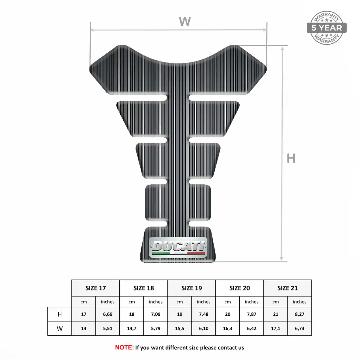 Ducati Tank Pad Exclusive Series