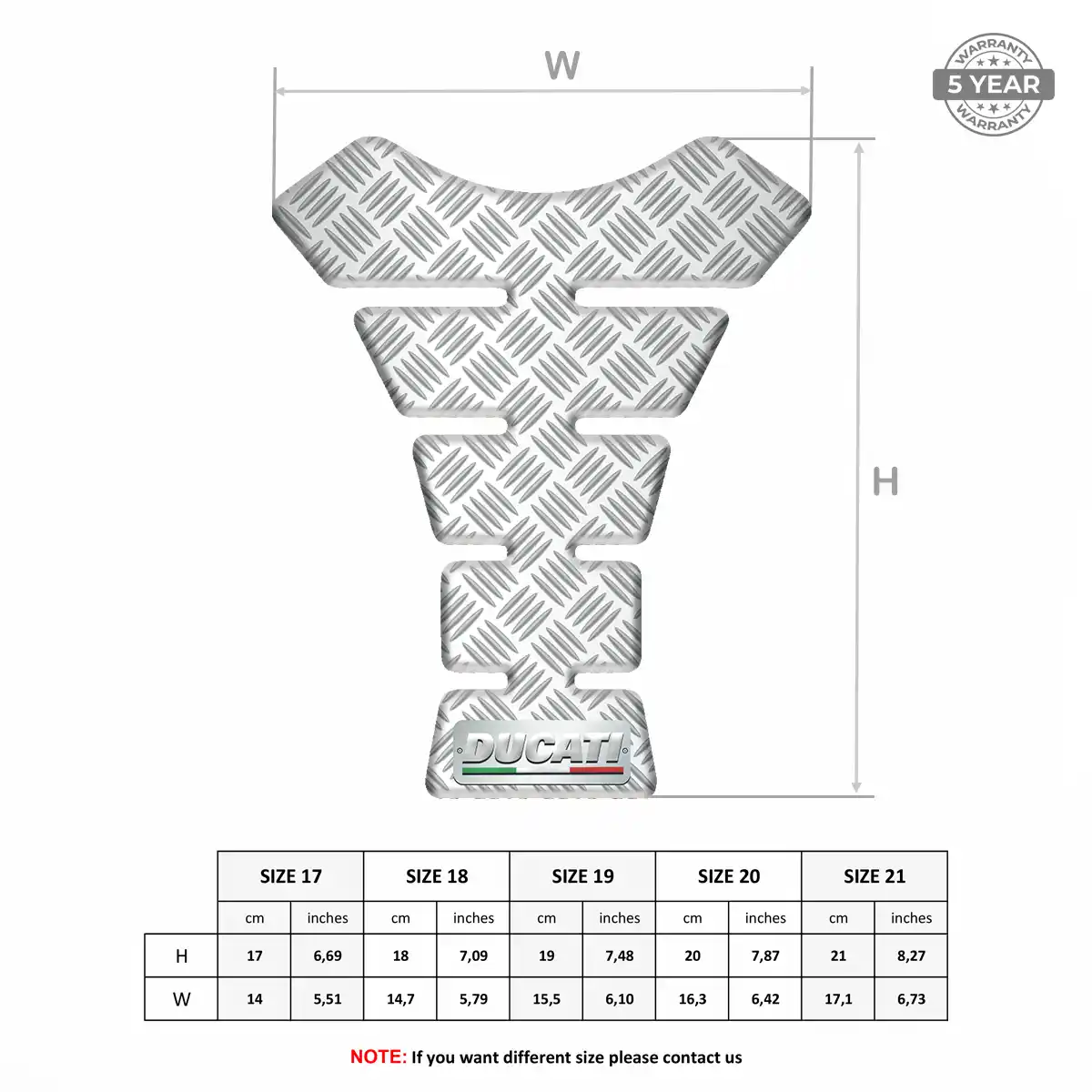 Ducati Tank Pad Fuse Exclusive Series
