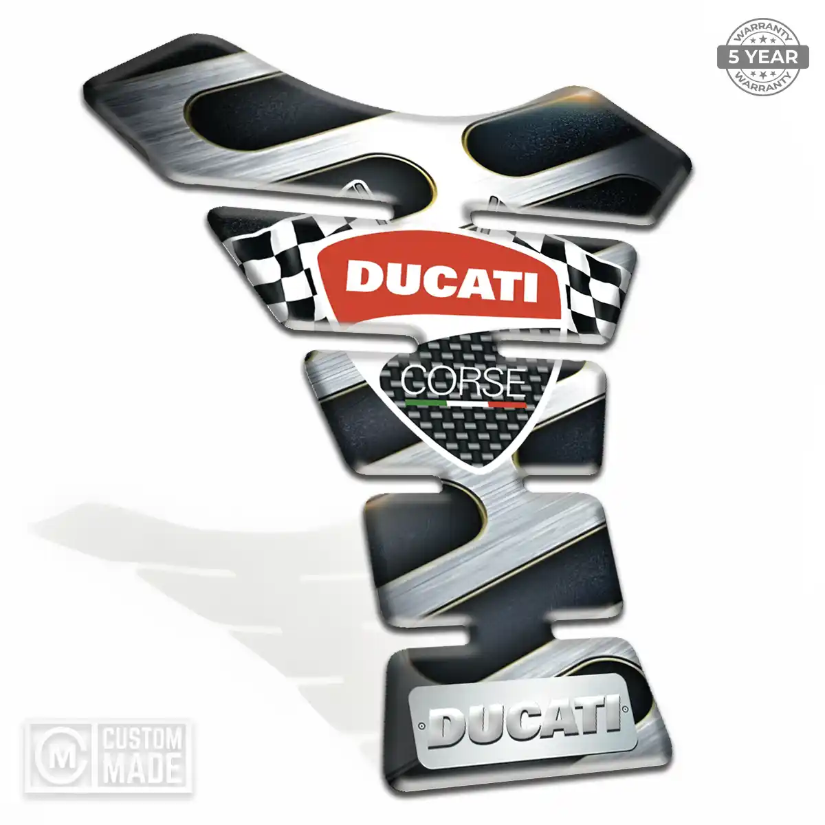 Ducati Tank Pad Fuse Motorbike Refined Design