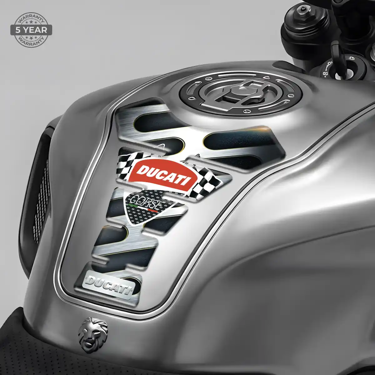 Ducati Tank Pad Fuse Motorbike Refined Design