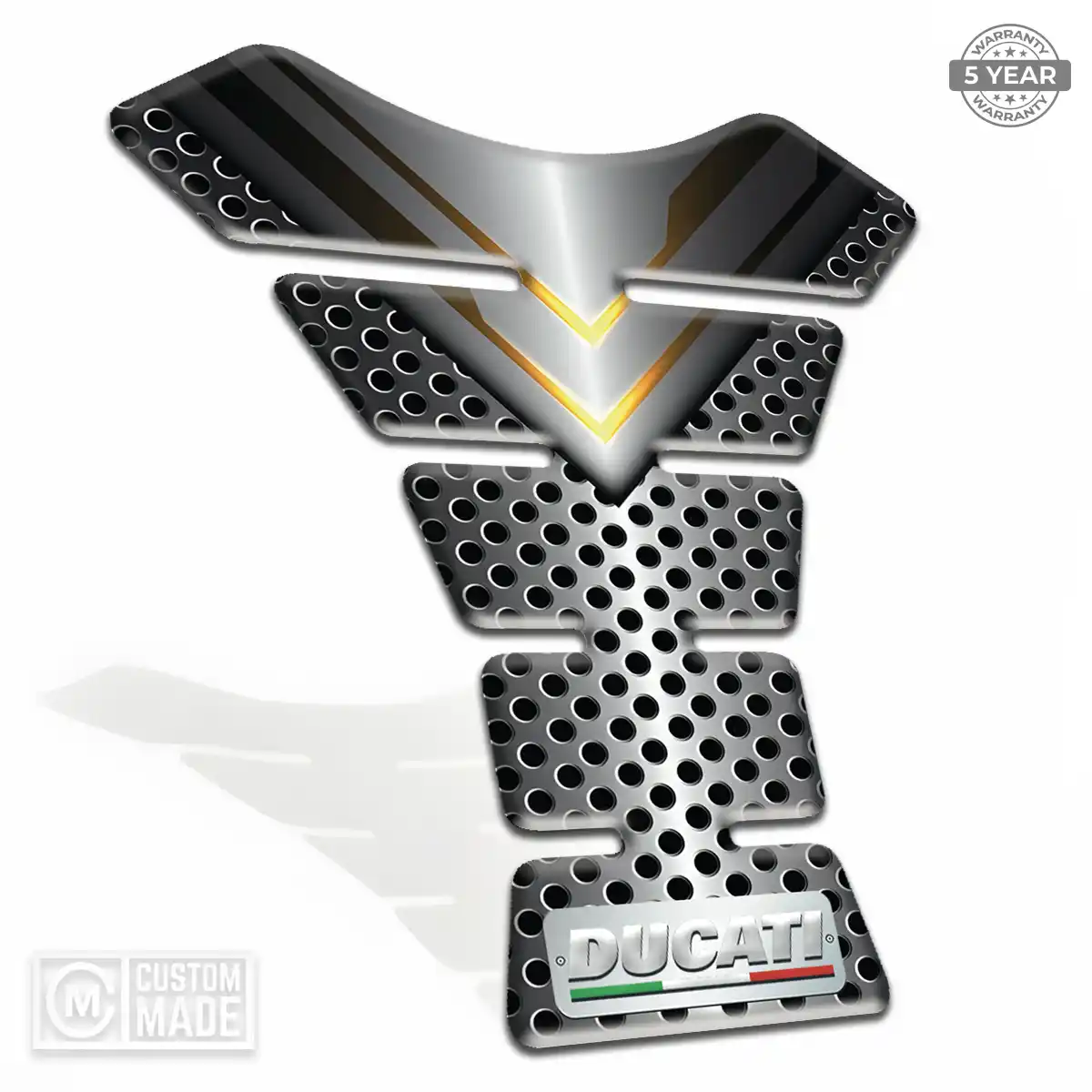 Ducati Tank Pad Fuse Motorcycle Elite Finish