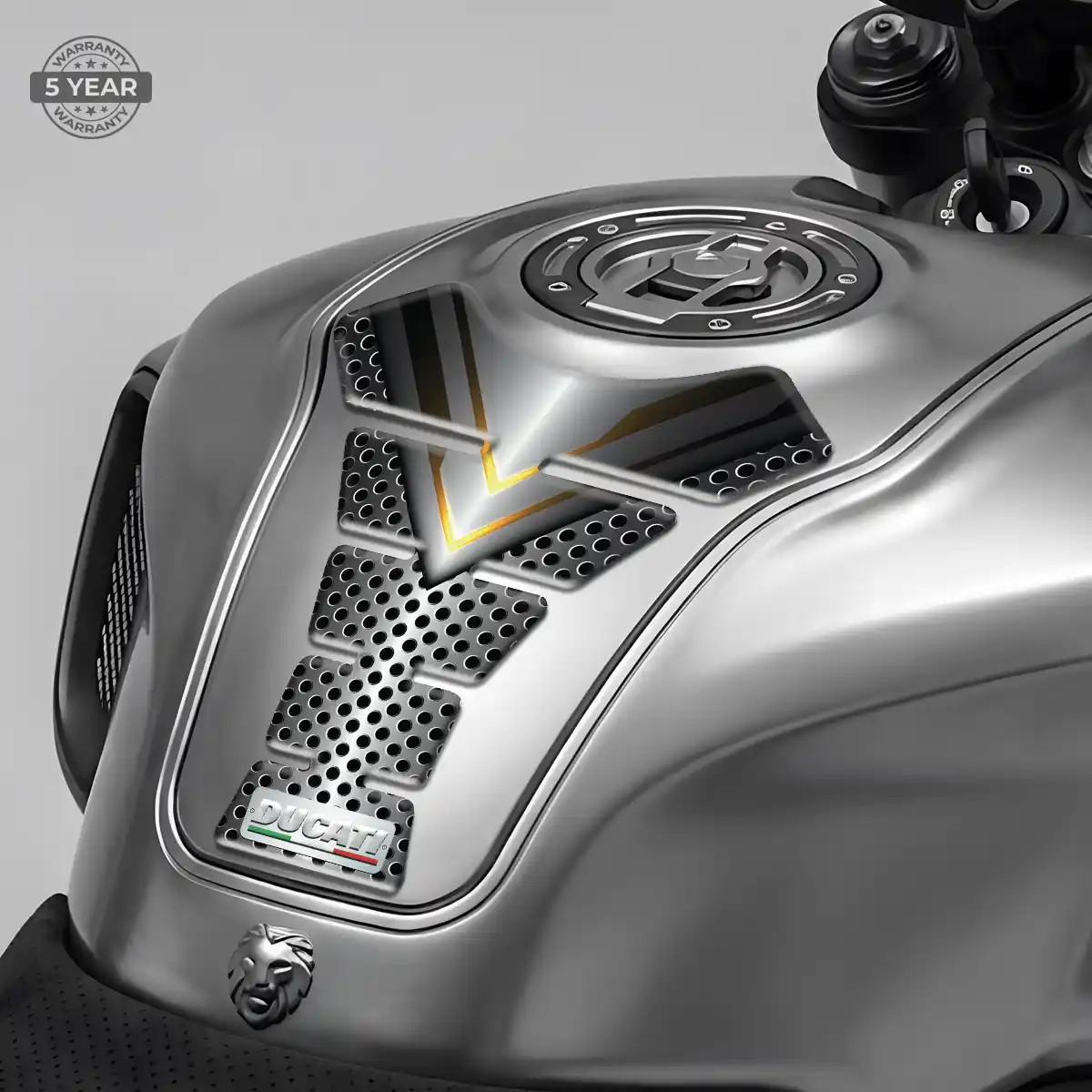 Ducati Tank Pad Fuse Motorcycle Elite Finish