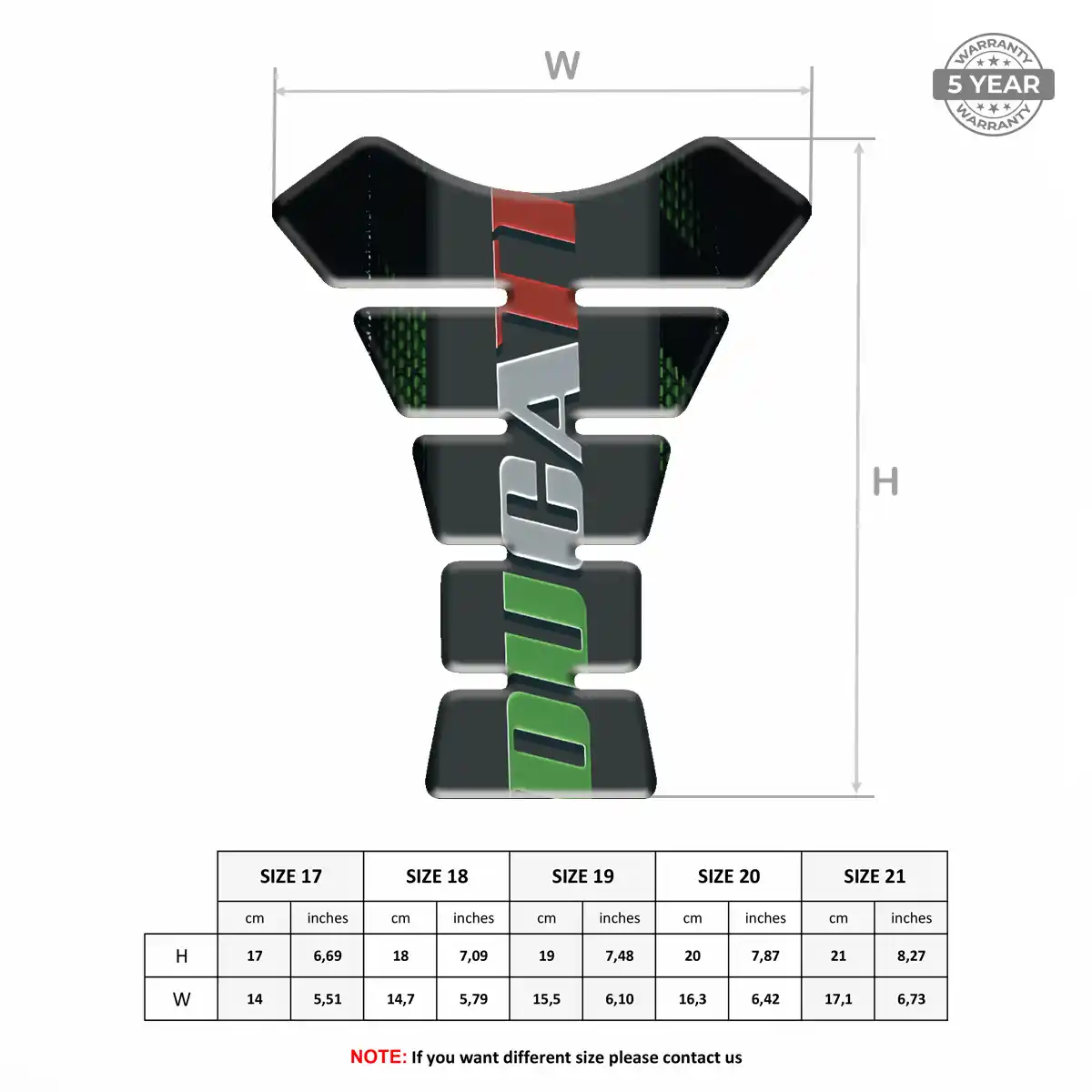 Ducati Tank Pad Fuse Refined Design