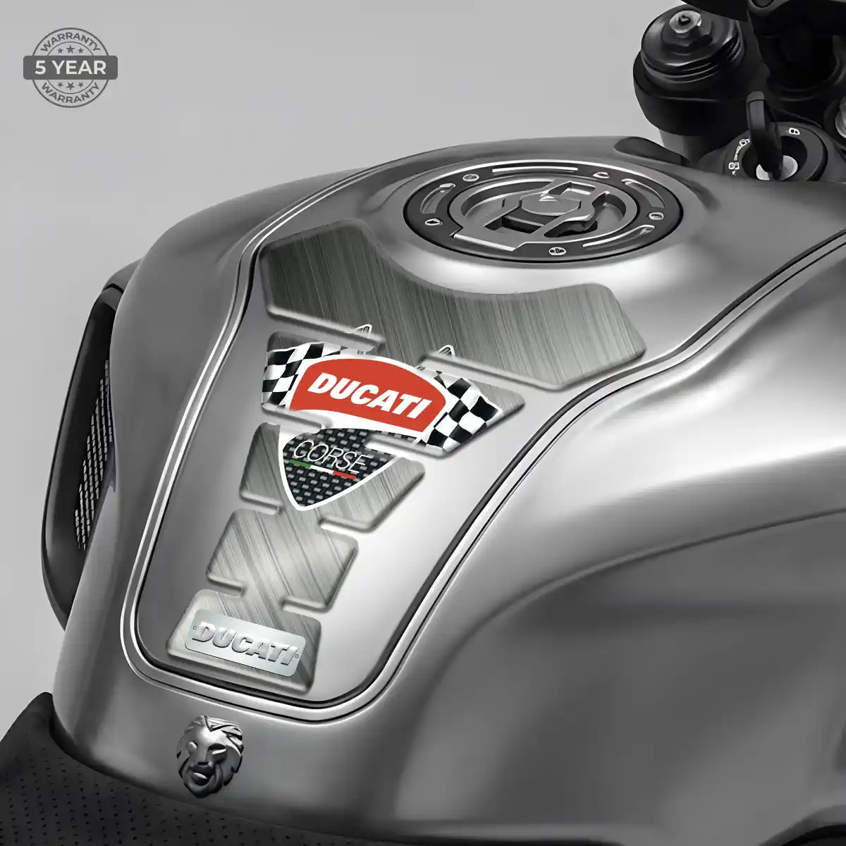 Ducati Tank Pad Guard Motorcycle Deluxe Edition