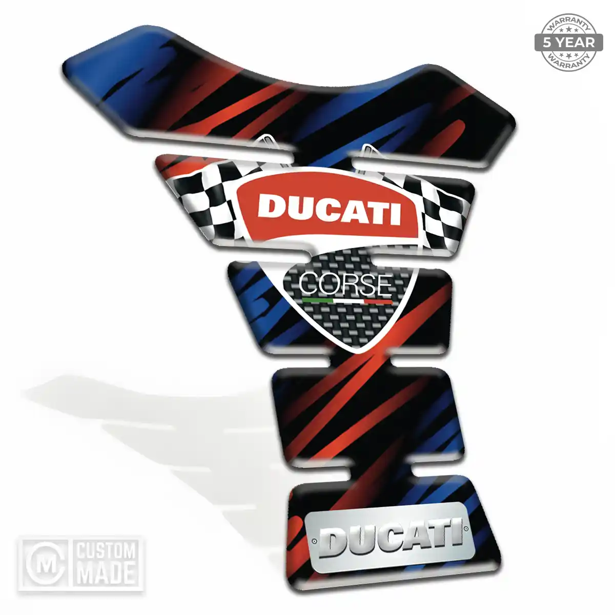 Ducati Tank Pad Guard Motorcycle Elite Finish