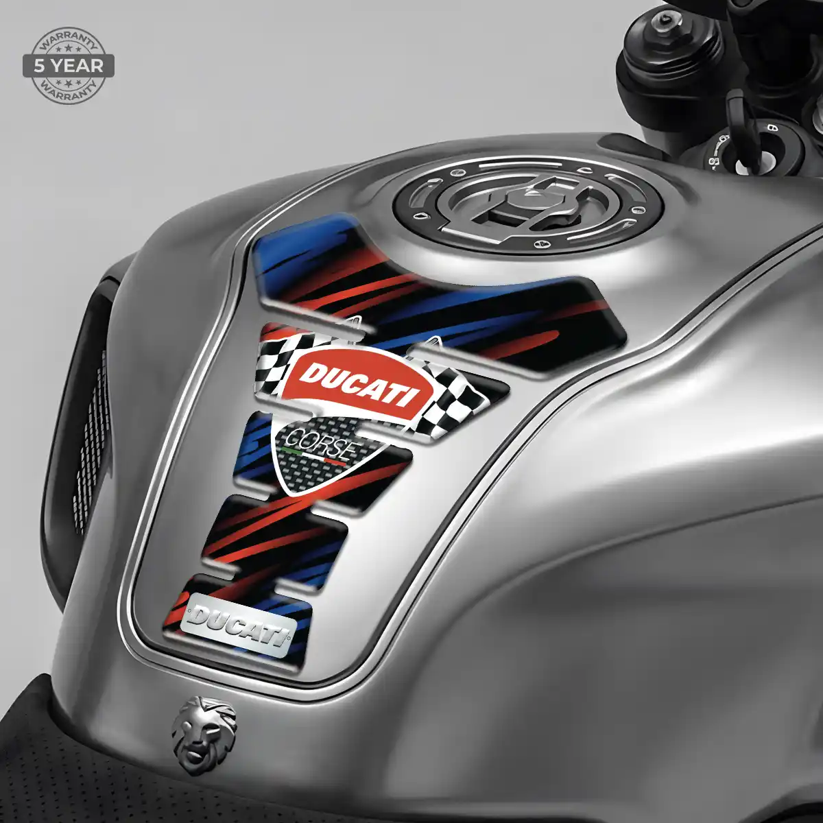 Ducati Tank Pad Guard Motorcycle Elite Finish