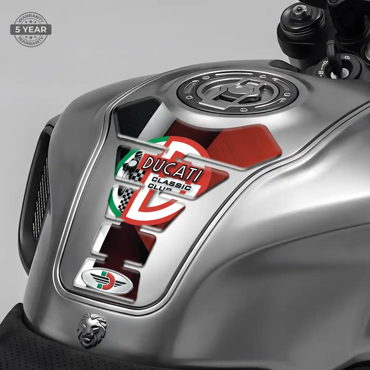 Ducati Tank Pad Guard Motorcycle Signature Grade
