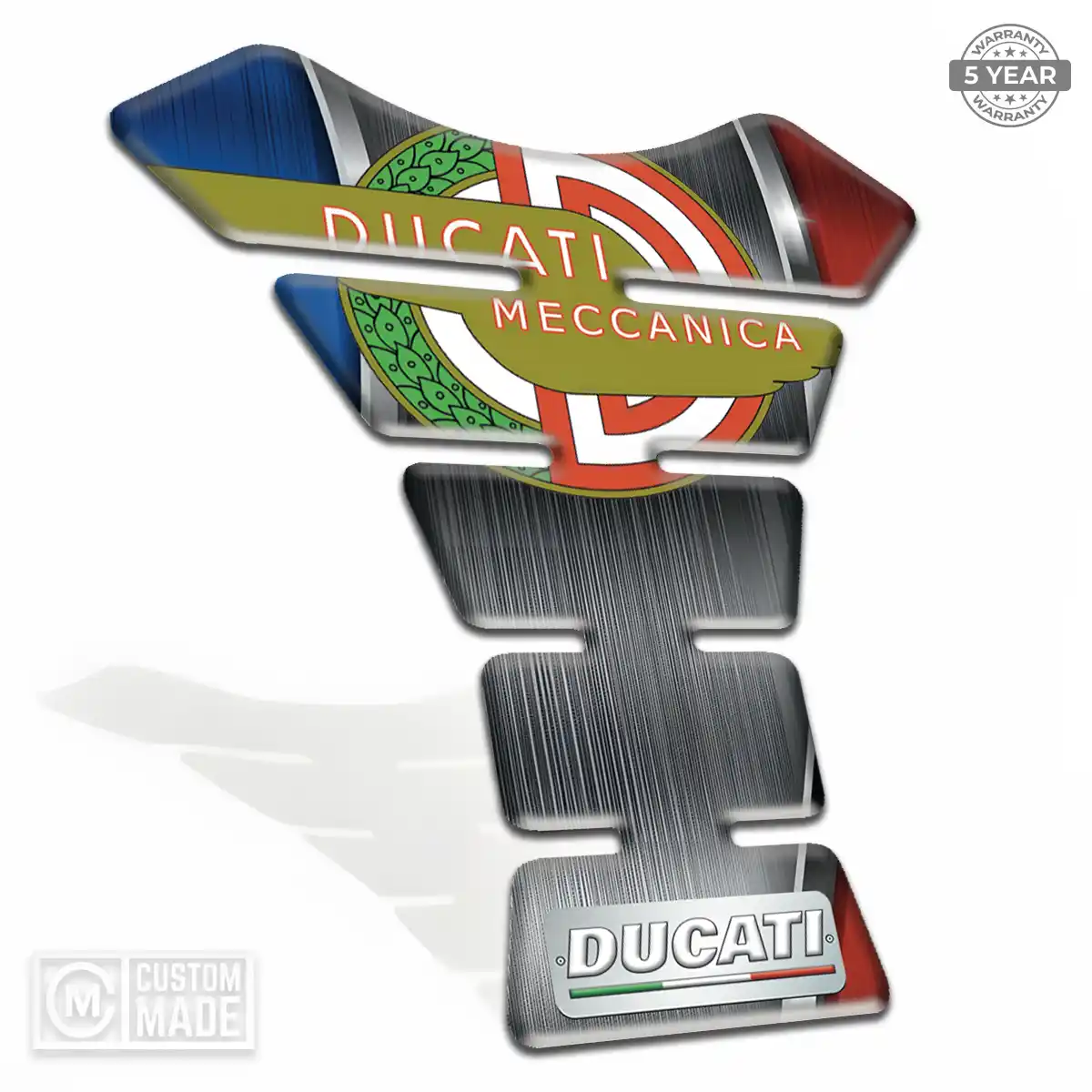 Ducati Tank Pad Guard Motorcycle Sleek Style