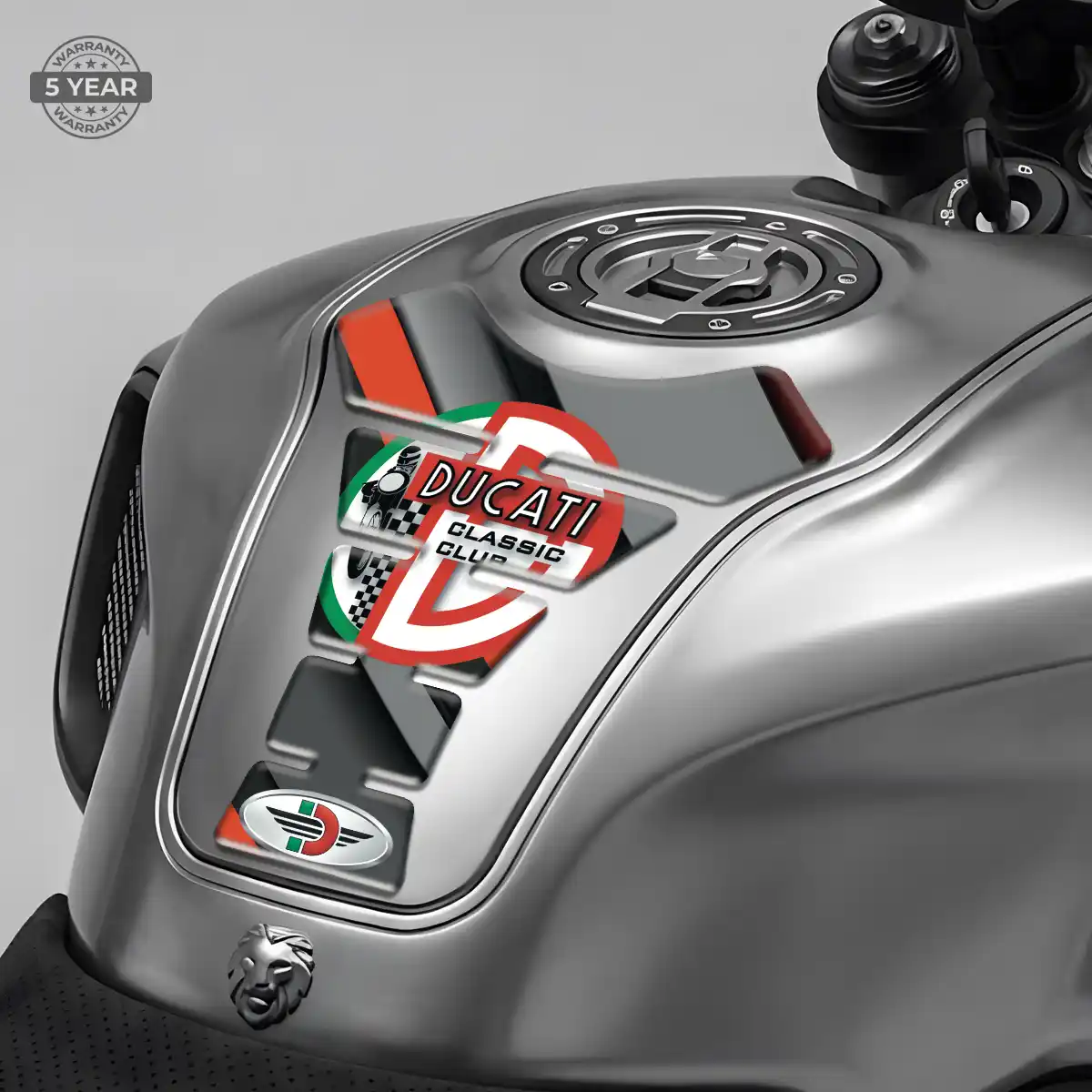 Ducati Tank Pad Motorcycle Elite Finish