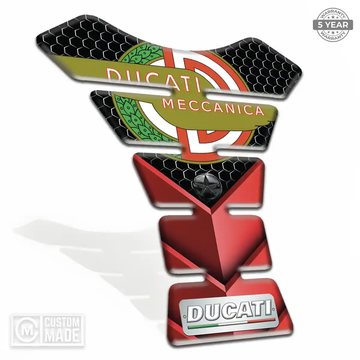 Ducati Tank Pad Motorcycle Signature Grade