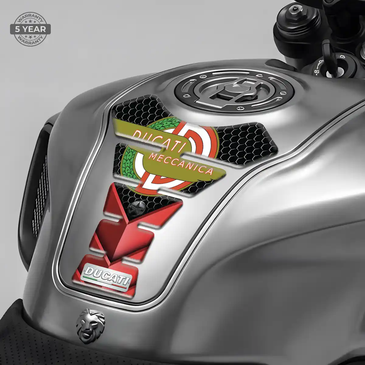 Ducati Tank Pad Motorcycle Signature Grade