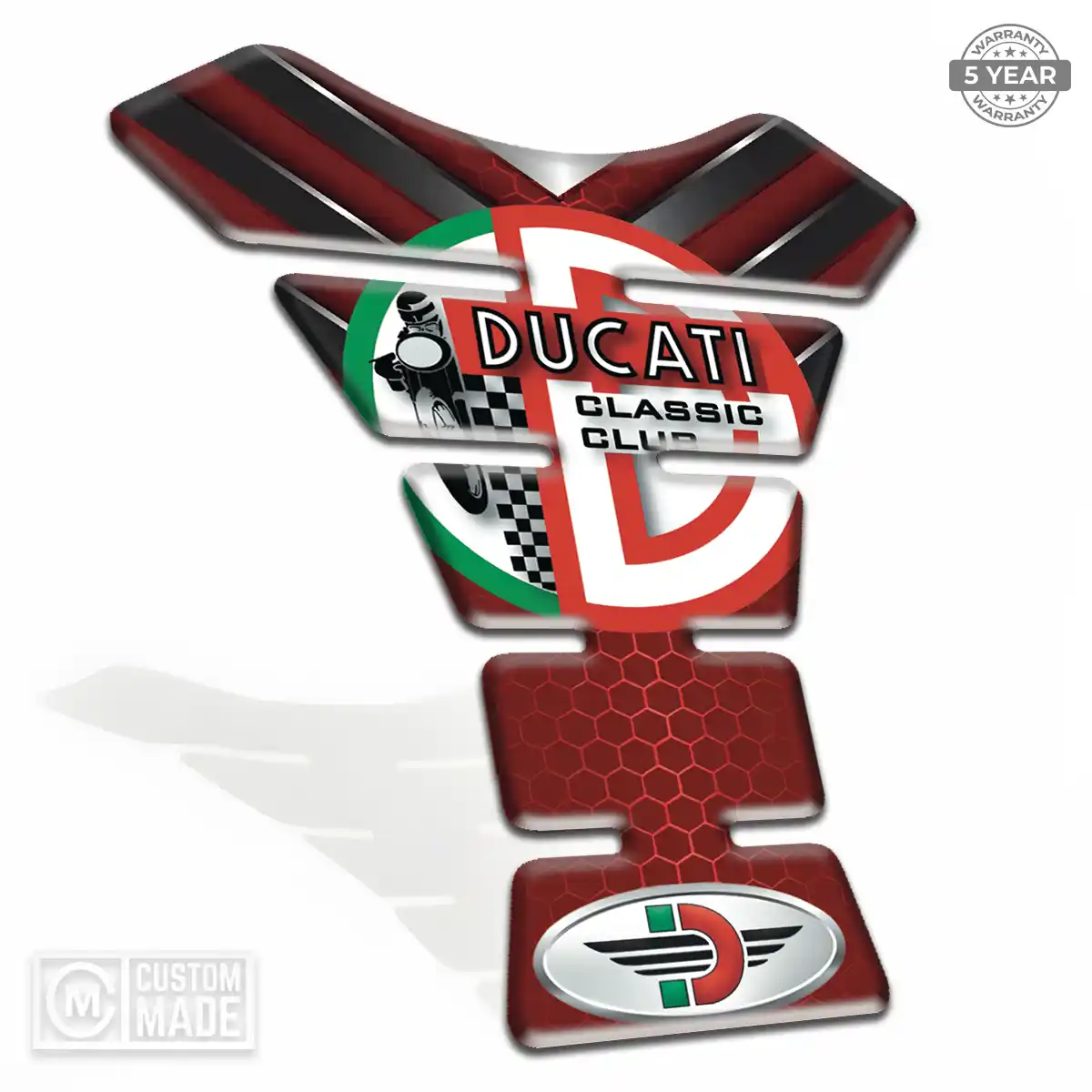 Ducati Tank Pad Protector Deluxe Edition