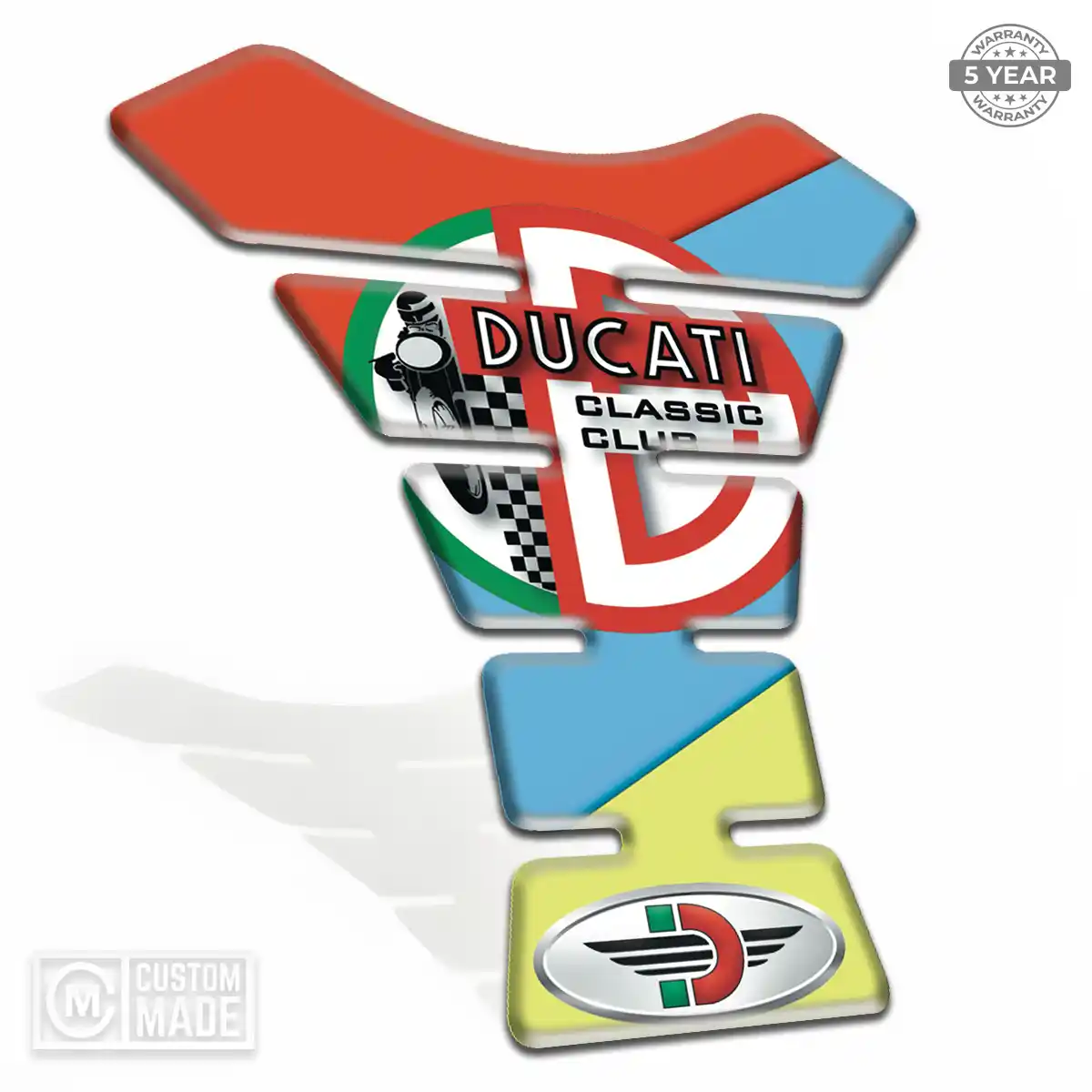 Ducati Tank Pad Protector Motorbike Deluxe Edition