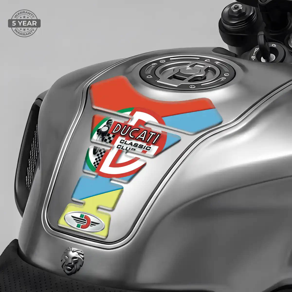 Ducati Tank Pad Protector Motorbike Deluxe Edition