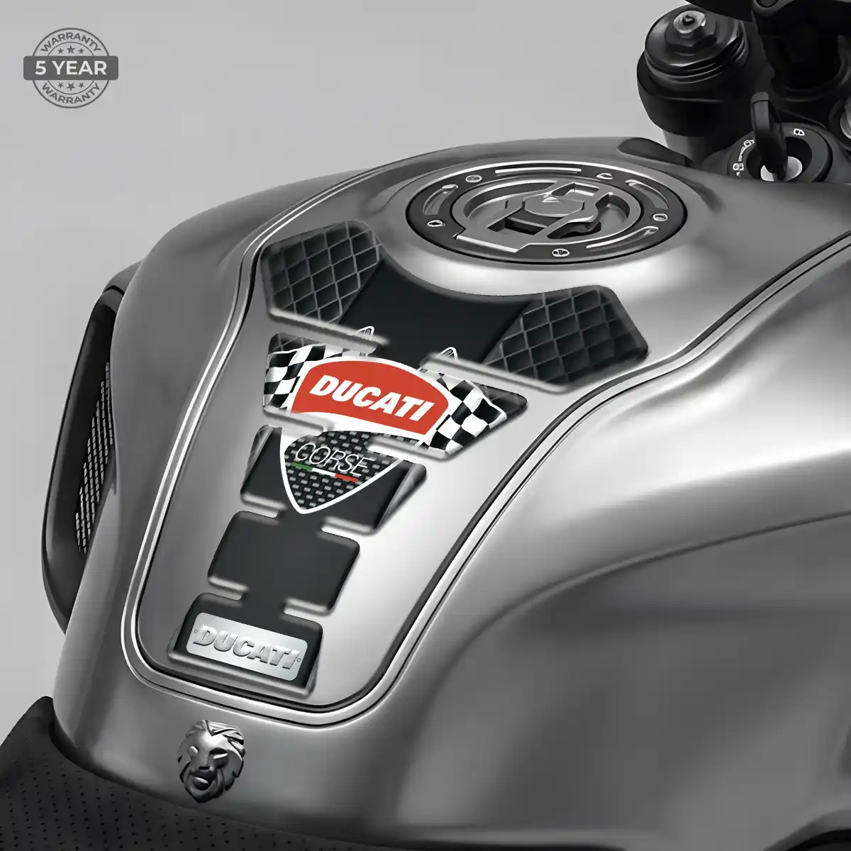 Ducati Tank Pad Protector Motorbike Prime Quality