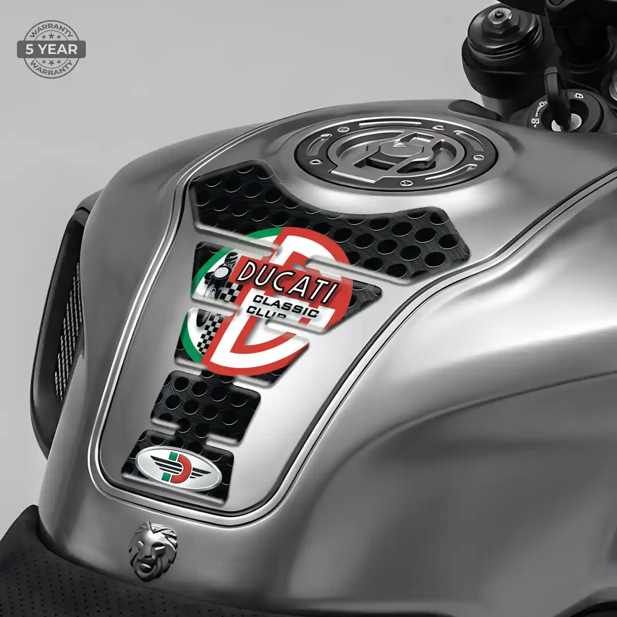Ducati Tank Pad Protector Motorbike Refined Design